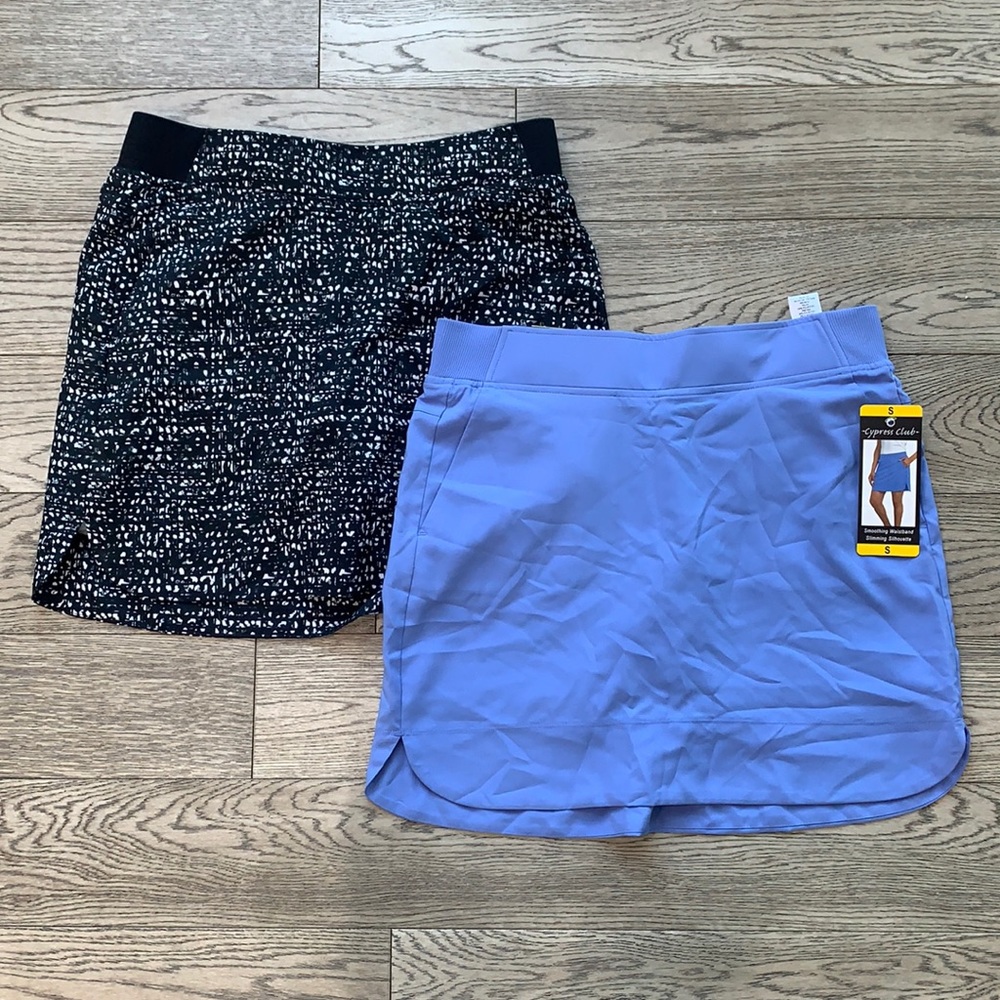 Cypress Club golf skirts with built in shorts